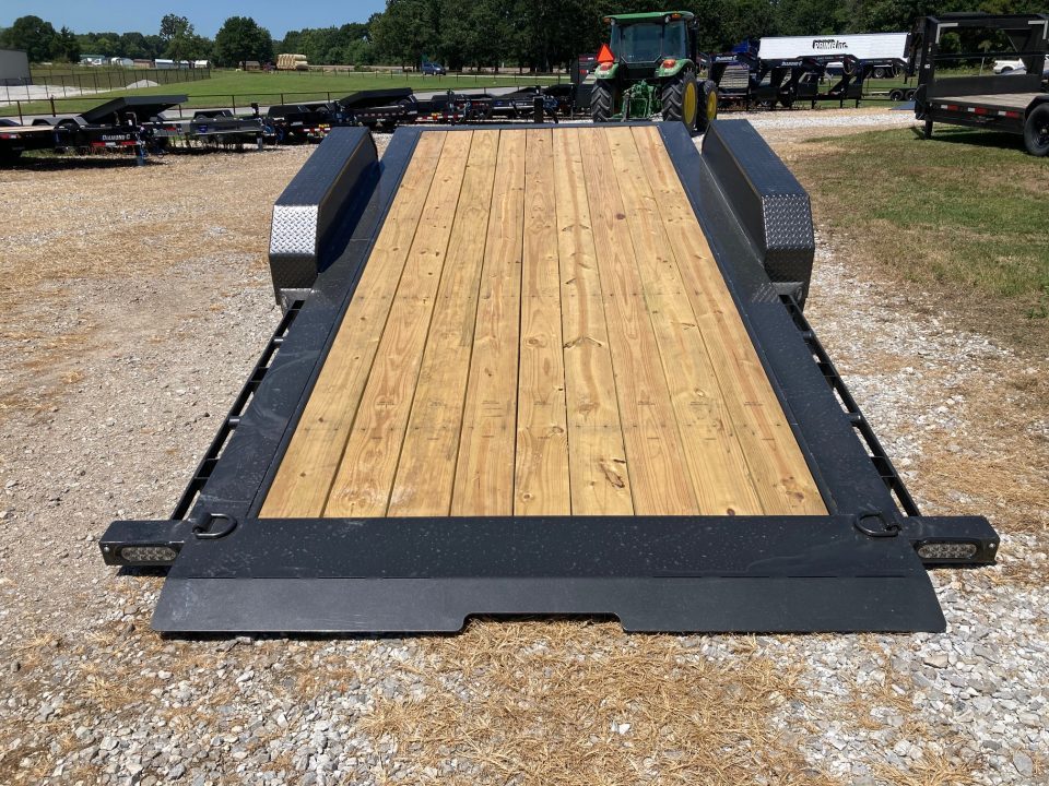 New 2027 MAXX-D 83x22 TANDEM 16K W/ 6' STATIONARY DECK, 16' TILT DECK & TOOLBOX Tilt Trailer