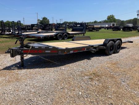 New 2027 MAXX-D 83x22 TANDEM 16K W/ 6' STATIONARY DECK, 16' TILT DECK & TOOLBOX Tilt Trailer