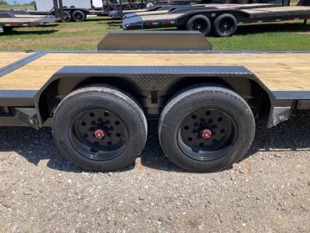 New 2027 MAXX-D 83x22 TANDEM 16K W/ 6' STATIONARY DECK, 16' TILT DECK & TOOLBOX Tilt Trailer