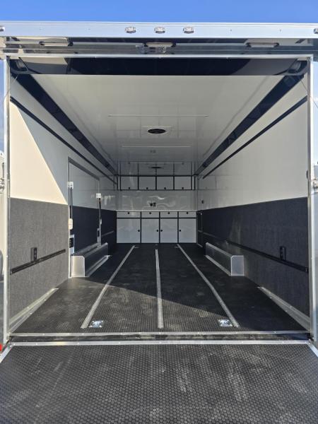 New 2027 ATC 24 FT ROM 550 ALUMINUM ENCLOSED CAR HAULER PREMIUM ESCAPE DOOR 10K GVWR
