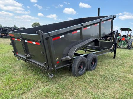New 2027 MAXX-D 83x16 Tandem 18K Telescopic Dump Trailer W/ 3' Sides & Wireless Remote
