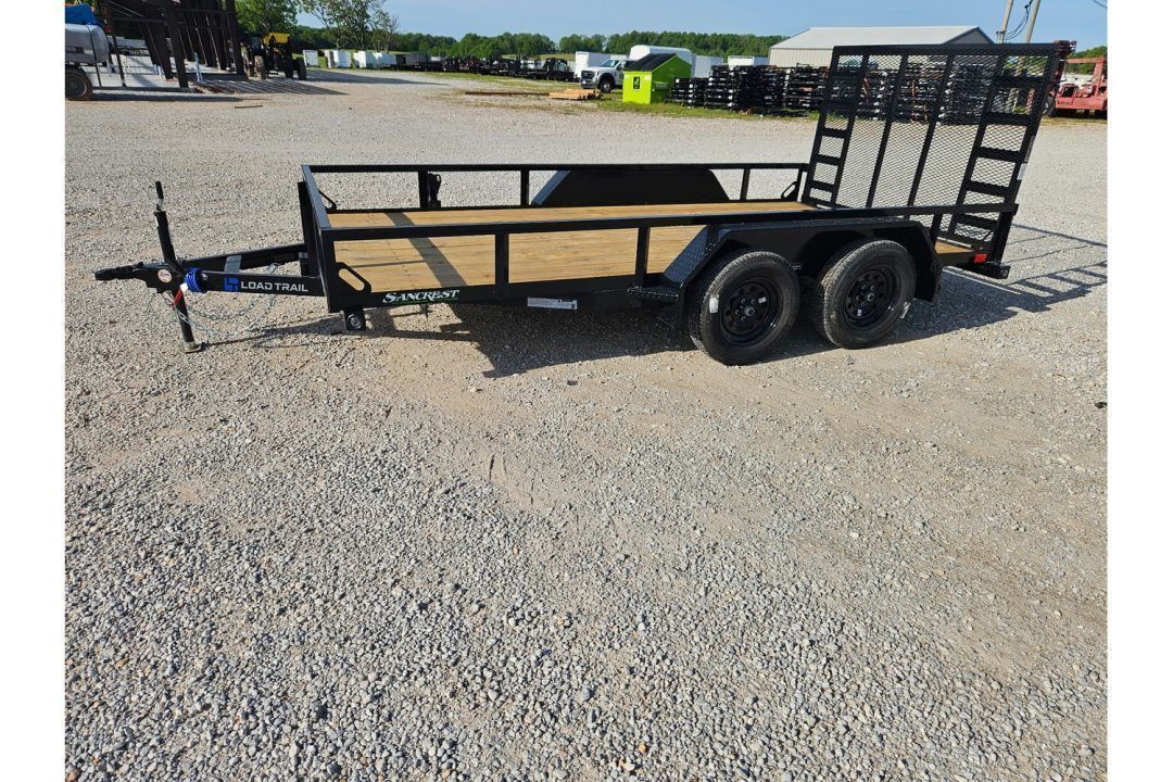 New 2026 Load Trail 83X14 TANDEM 7K TUBE TOP UTILITY W/4' SPRING GATE