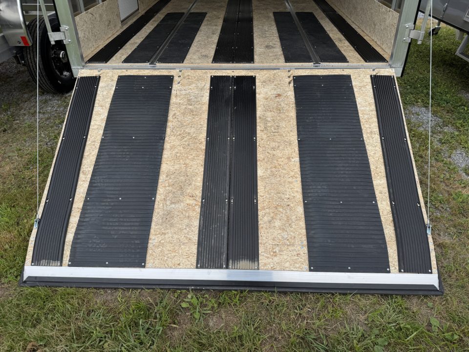 New 2027 Mission MFS 102X12 CROSSOVER Snowmobile Trailer CALIBER PACKAGE OF TRACK MATS AND SKI GUIDES