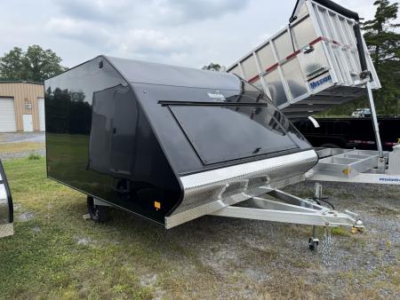 New 2027 Mission MFS 102X12 CROSSOVER Snowmobile Trailer CALIBER PACKAGE OF TRACK MATS AND SKI GUIDES