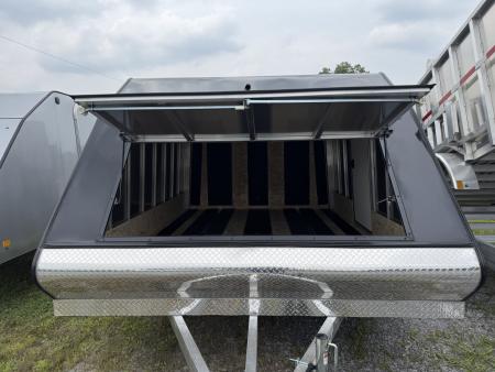 New 2027 Mission MFS 102X12 CROSSOVER Snowmobile Trailer CALIBER PACKAGE OF TRACK MATS AND SKI GUIDES