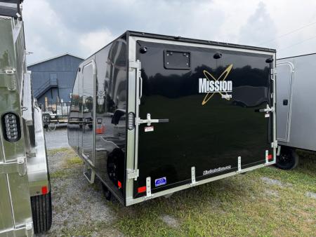 New 2027 Mission MFS 102X12 CROSSOVER Snowmobile Trailer CALIBER PACKAGE OF TRACK MATS AND SKI GUIDES