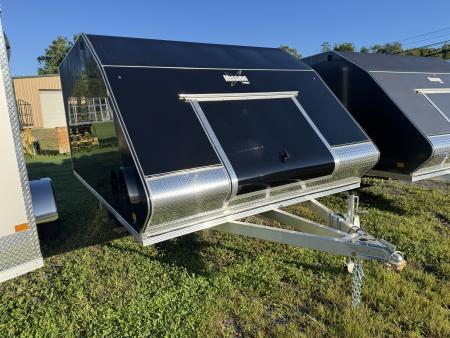 New 2027 Mission MFS 102X12 CROSSOVER Snowmobile Trailer CALIBER PACKAGE OF TRACK MATS AND SKI GUIDES