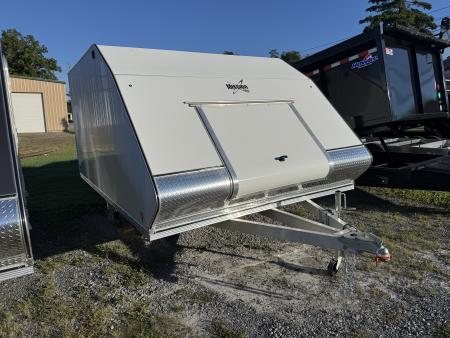 New 2027 Mission MFS 102X12 CROSSOVER Snowmobile Trailer CALIBER PACKAGE OF TRACK MATS AND SKI GUIDES