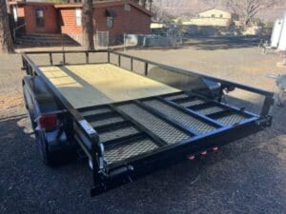 New 2026 Top Hat Trailers 77X16 LDT Flatbed Utility Trailer Utility Trailer