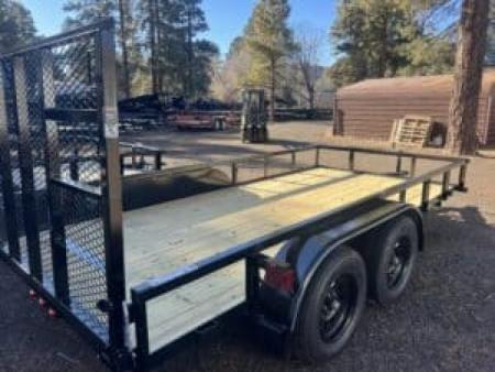 New 2026 Top Hat Trailers 77X16 LDT Flatbed Utility Trailer Utility Trailer