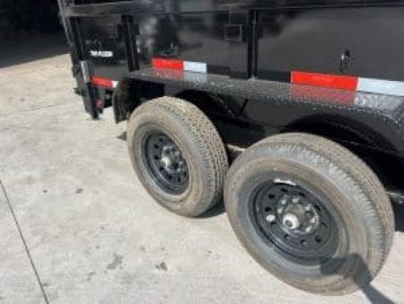 New 2026 Top Hat Trailers 7X16 Dump Trailer 14K Low profile tarp, ramps - 255120