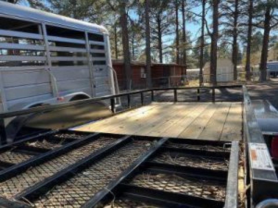 New 2027 Top Hat Trailers 77X14 LDT Flatbed Utility Trailer Utility Trailer