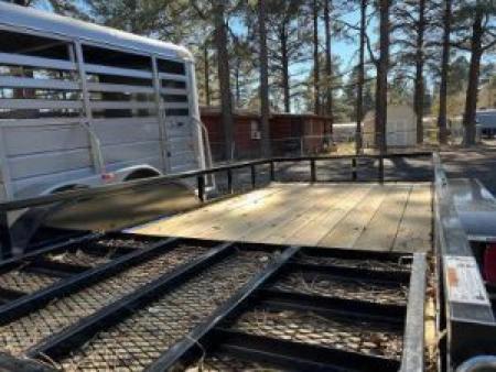New 2027 Top Hat Trailers 77X14 LDT Flatbed Utility Trailer Utility Trailer