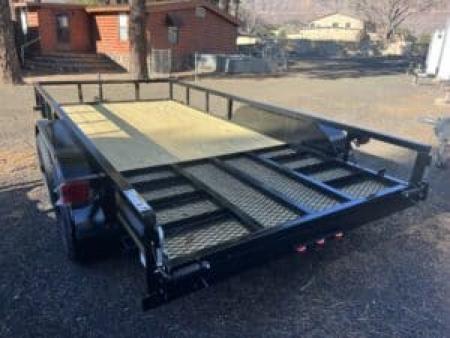 New 2027 Top Hat Trailers 77X14 LDT Flatbed Utility Trailer Utility Trailer
