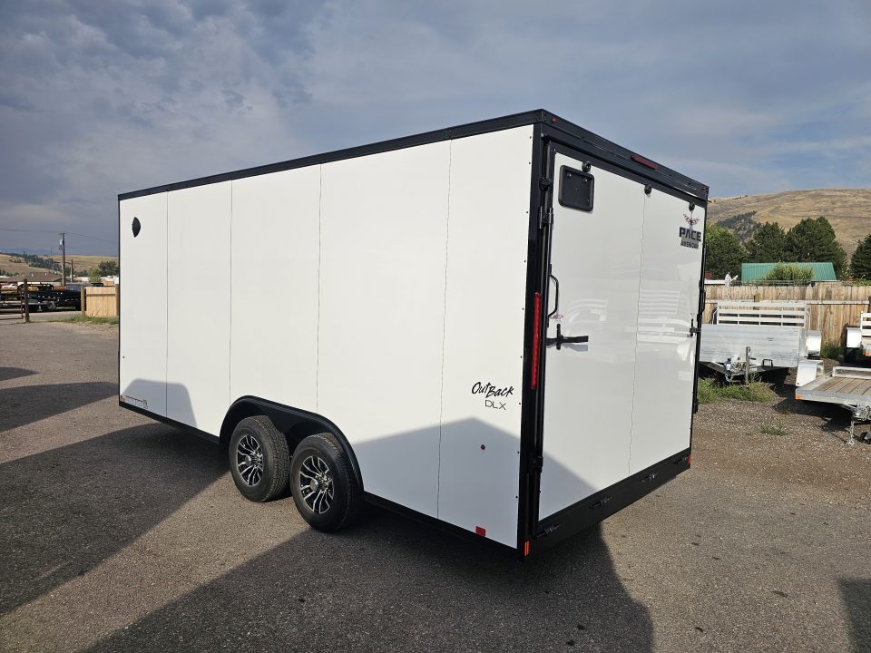 New 2027 Pace Outback DLX 8.5x18 10k Enclosed Cargo Trailer