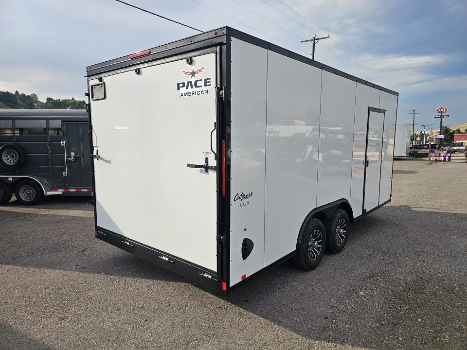 New 2027 Pace Outback DLX 8.5x18 10k Enclosed Cargo Trailer