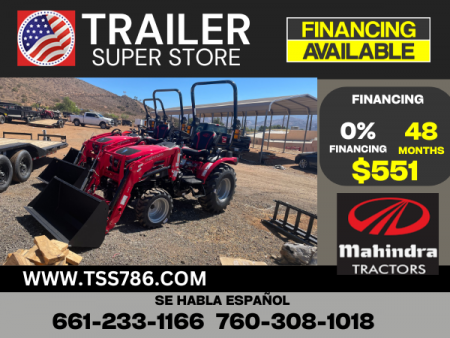 New 2026 Mahindra 2126 TL Tractor
