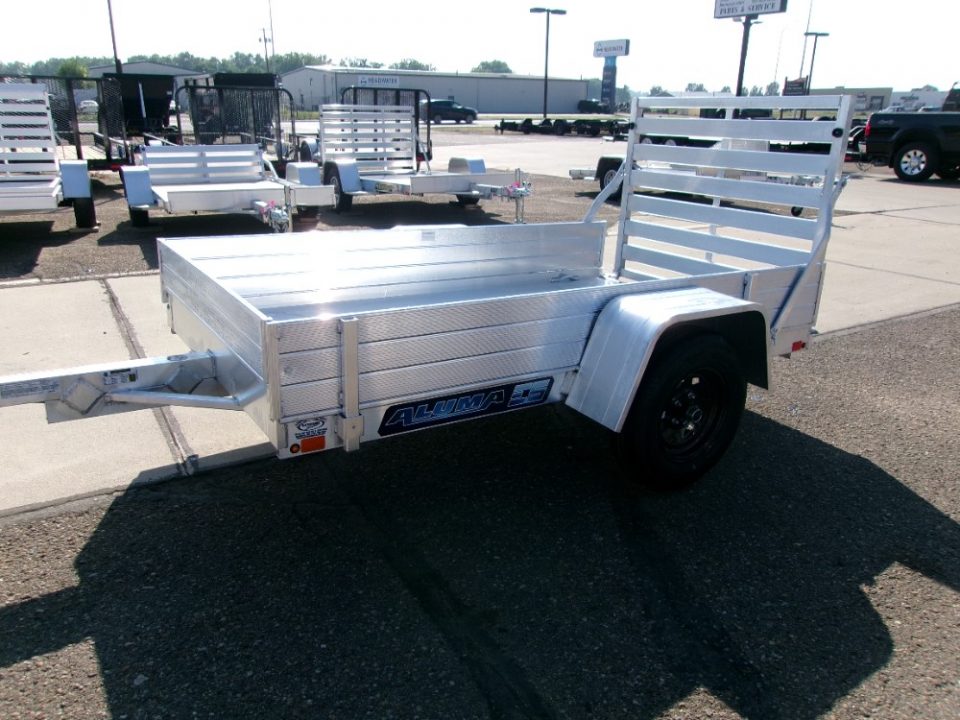 New 2027 Aluma 548ESA-S-TG Utility Trailer