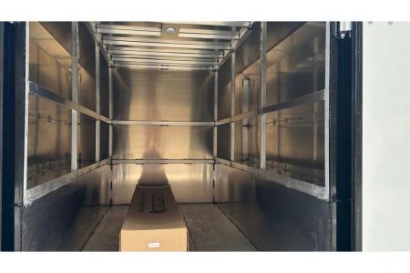 New Dura Mag Truck Bodies S-Series Aluminum Canopy Service Body 84"ca Cab and Chassis DRW Gloss Black