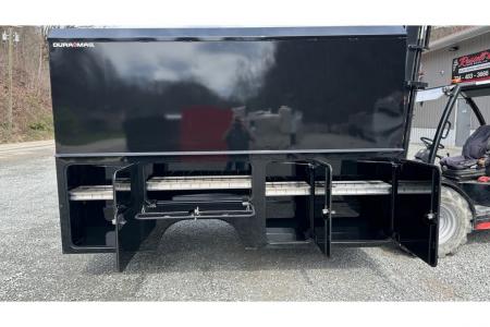 New Dura Mag Truck Bodies S-Series Aluminum Canopy Service Body 84"ca Cab and Chassis DRW Gloss Black