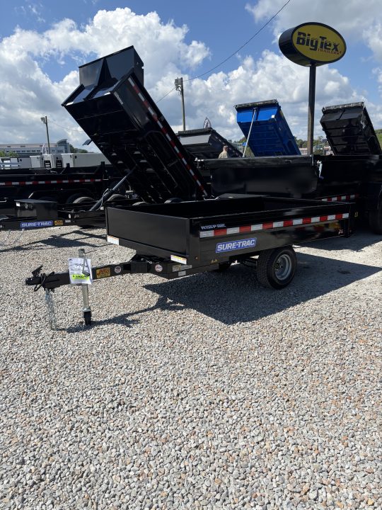 New 2027 Sure-Trac 4.5x8 utility Dump Trailer