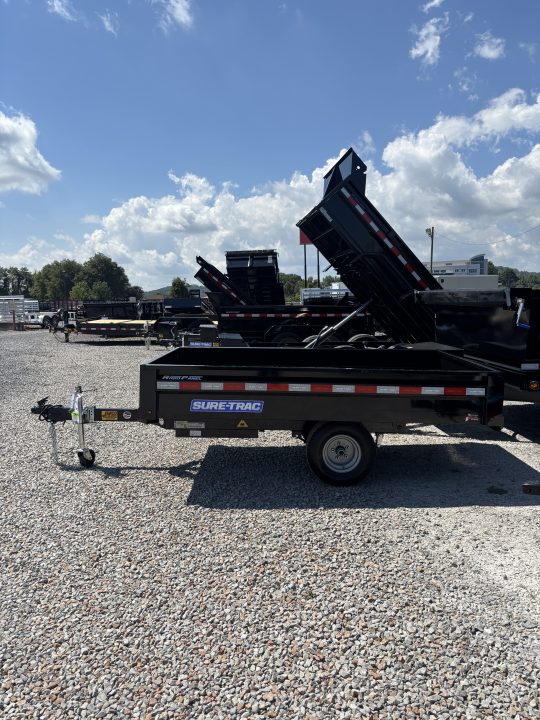 New 2027 Sure-Trac 4.5x8 utility Dump Trailer
