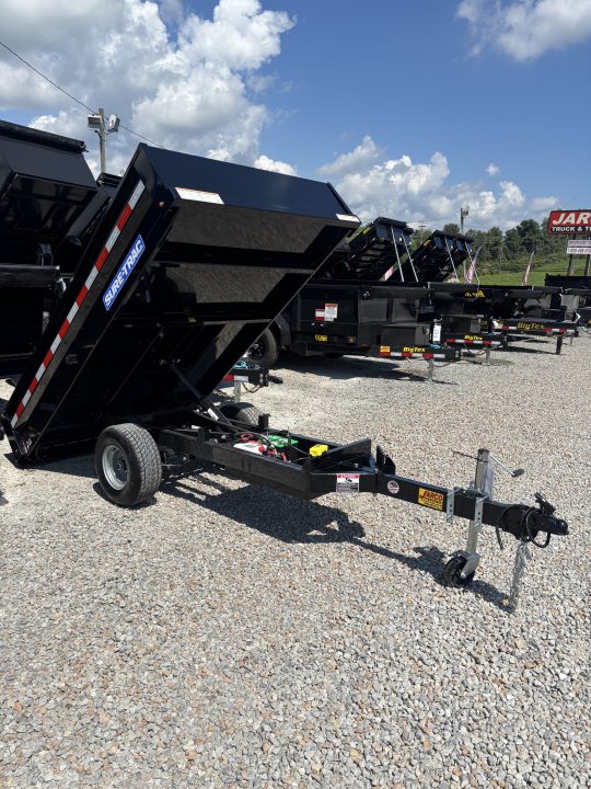 New 2027 Sure-Trac 4.5x8 utility Dump Trailer
