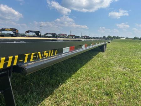 New 2027 Big Tex 102x40 Tandem 17.5K GN Straight Deck w/ Slide In Ramps