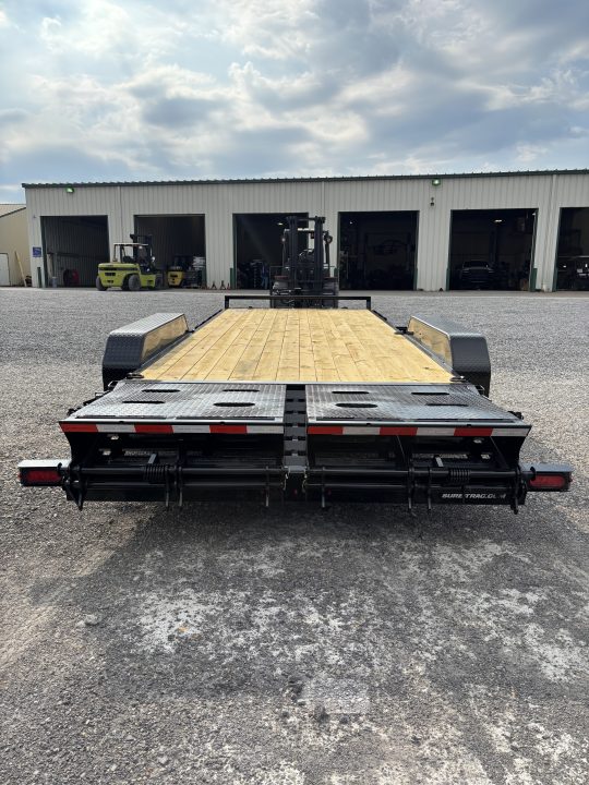 New 2027 Sure-Trac 7x20 (17+3) Universal Ramp Equipment Trailer