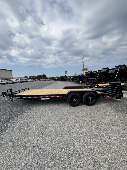 New 2027 Sure-Trac 7x20 (17+3) Universal Ramp Equipment Trailer