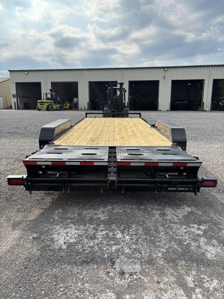 New 2027 Sure-Trac 7x20 (17+3) Universal Ramp Equipment Trailer