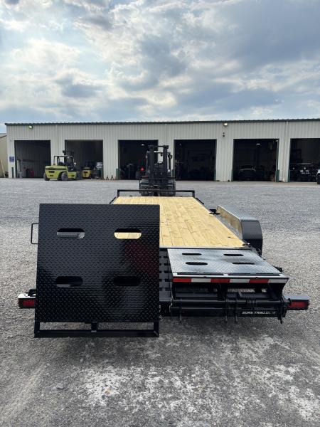 New 2027 Sure-Trac 7x20 (17+3) Universal Ramp Equipment Trailer