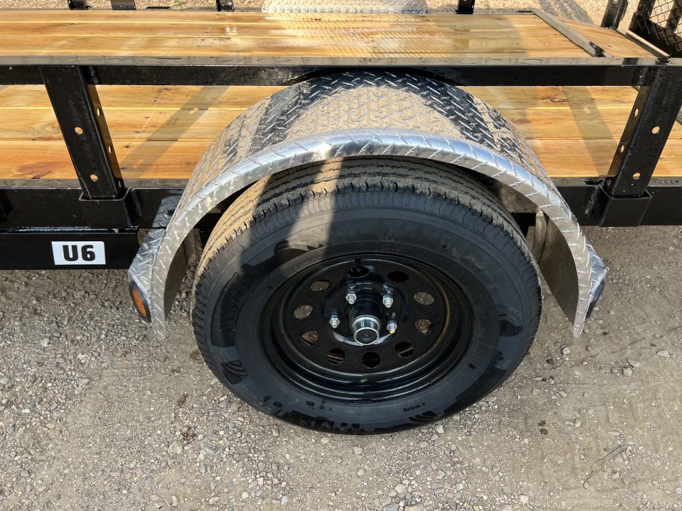 New 2027 PJ Trailers 10' Utility U6 Utility Trailer