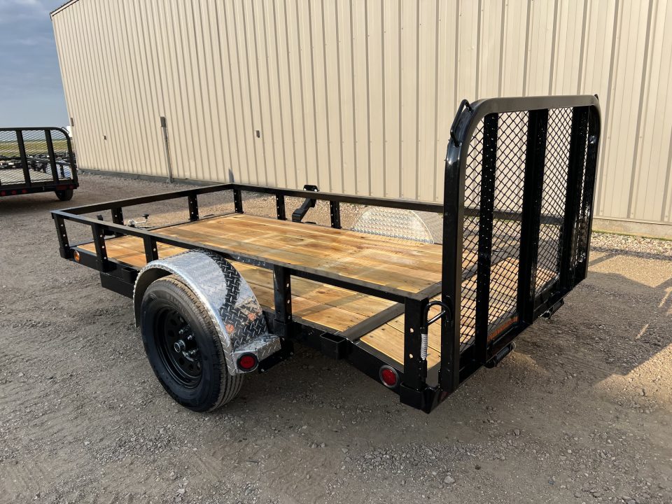 New 2027 PJ Trailers 10' Utility U6 Utility Trailer