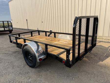 New 2027 PJ Trailers 10' Utility U6 Utility Trailer