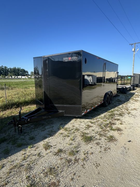 New 2027 Discovery Trailers Car Hauler ET 8.5x20 14k Enclosed Car Hauler #30927 Car / Racing Trailer