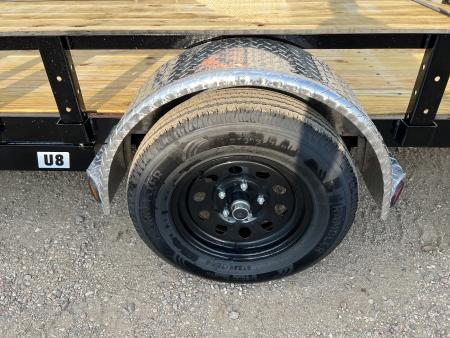 New 2027 PJ Trailers 14' ATV Utility U8 Utility Trailer