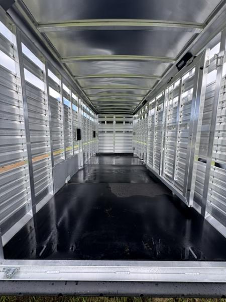 New 2027 Exiss Trailers STK 7024 Stock Trailer Stock / Stock Combo Trailer