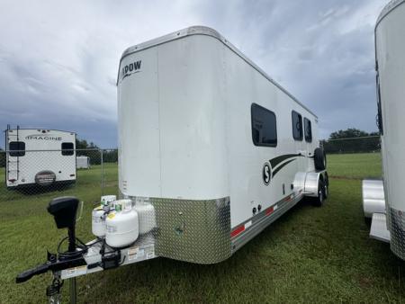 New 2027 Shadow 2H 8' LQ Bumper Pull Horse Trailer