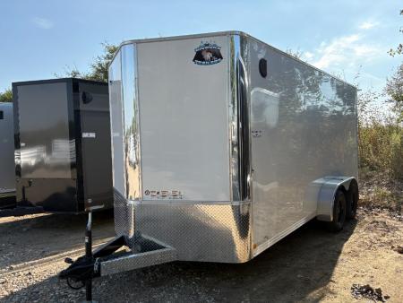 New 2027 Big Horn Trailer 7'x16' Cargo / Enclosed Trailer