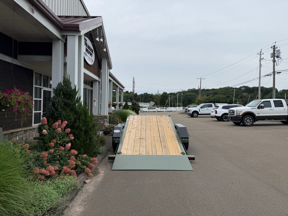New Liberty 6'11" x 22' Split Deck I-Beam Tilt Trailer 17.5K