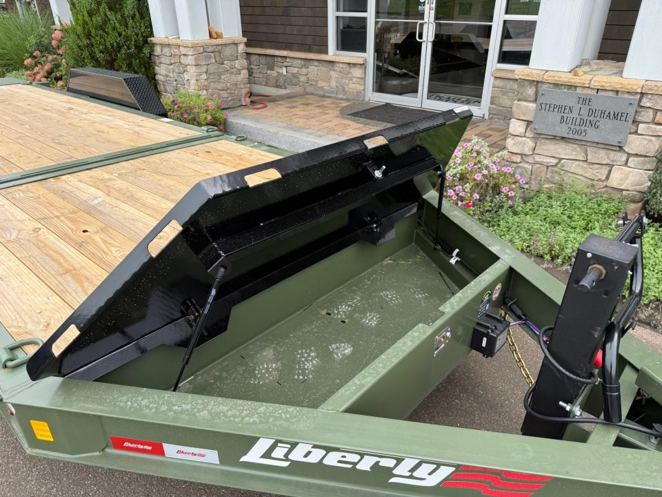 New Liberty 6'11" x 22' Split Deck I-Beam Tilt Trailer 17.5K