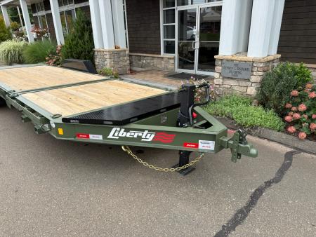 New Liberty 6'11" x 22' Split Deck I-Beam Tilt Trailer 17.5K