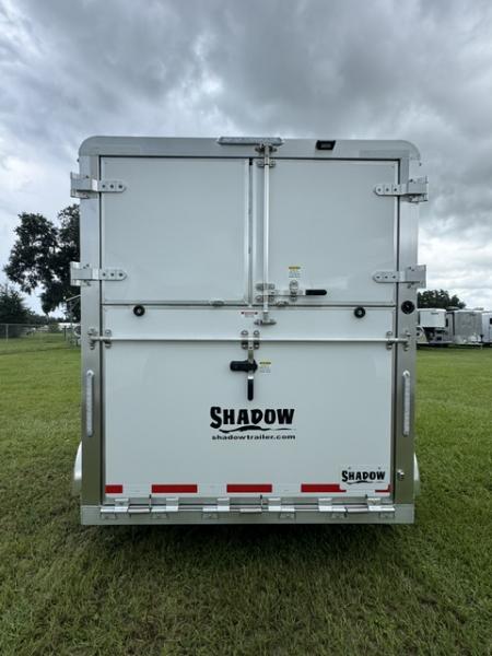 New 2027 Shadow Trailer 2H STR W/ Side Ramp Horse Trailer