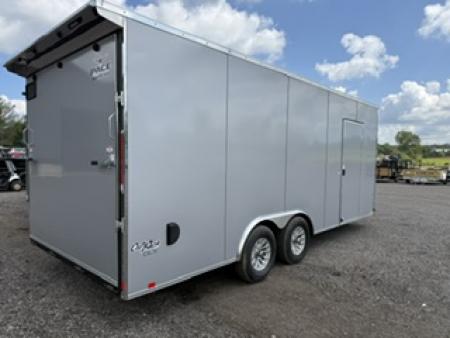 New 2027 Pace American 8.5 x 20 - 10K Outback DLX Flat Top V-Nose Enclosed Car Hauler Trailer 7K Car / Racing Trailer