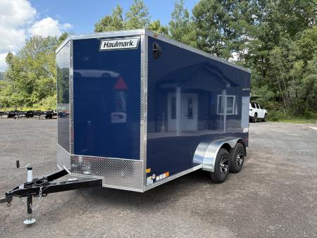 New 2027 Haulmark Passport Deluxe 7x14 6'6  Interior Height Cargo / Enclosed Trailer with Ramp Door