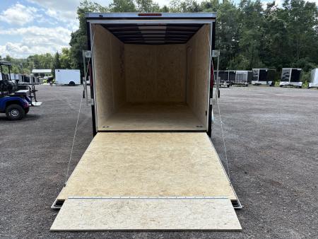 New 2027 Haulmark Passport Deluxe 7x14 6'6" Interior Height Cargo / Enclosed Trailer with Ramp Door