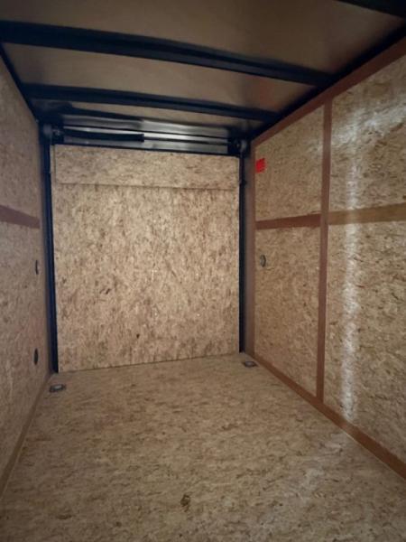 New 2027 US Cargo 6 x 12 Enclosed Trailer Ramp Door with 6FT 6IN INTERIOR - Screwless Exterior w/Upgraded Options