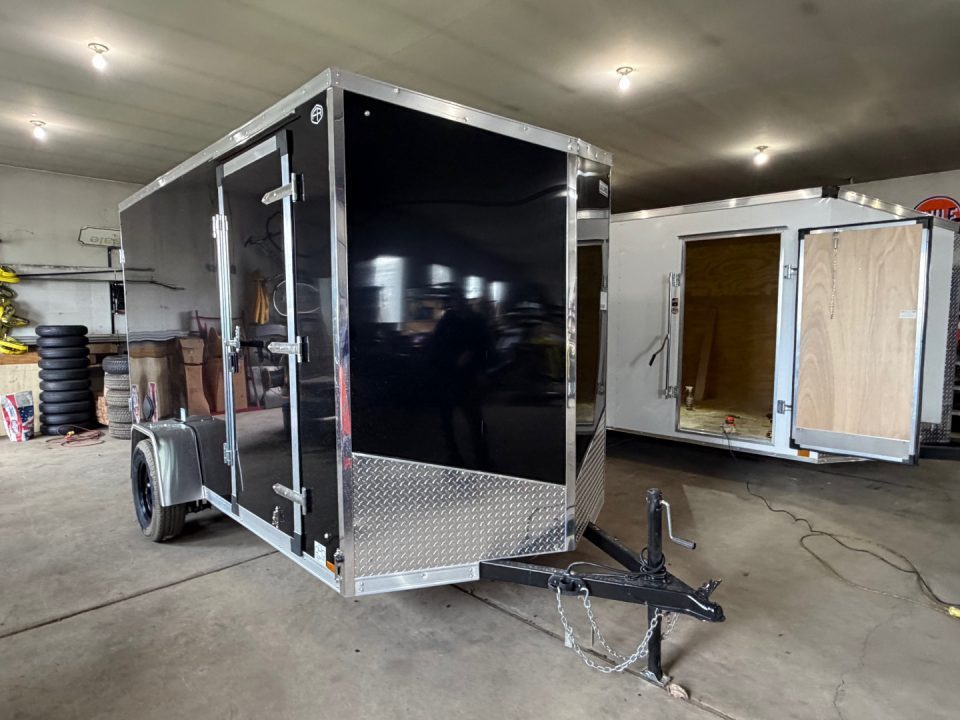 New 2027 US Cargo 6 x 12 Enclosed Trailer Ramp Door with 6FT 6IN INTERIOR - Screwless Exterior w/Upgraded Options