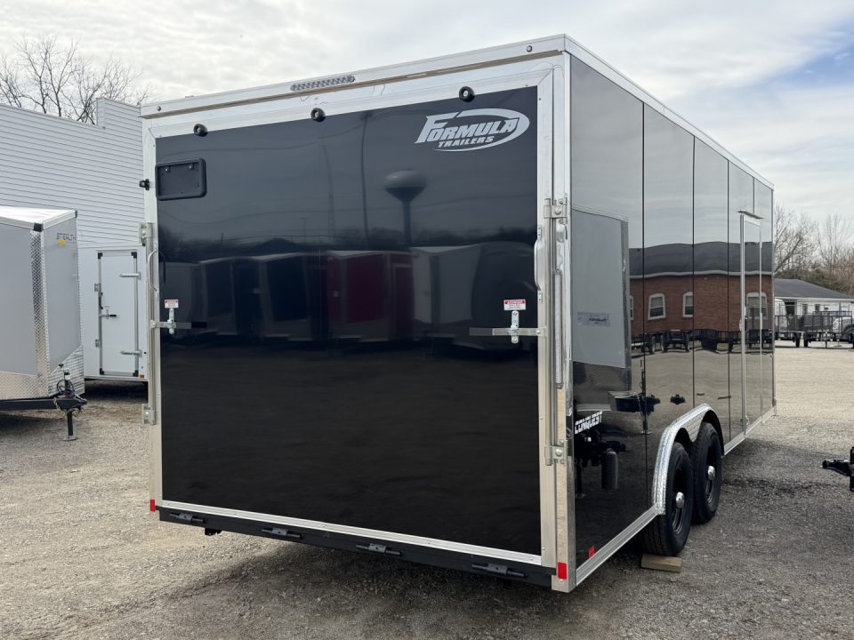 New 2026 8.5 x 20 Formula Conquest Enclosed Trailer 10k GVW 7ft interior